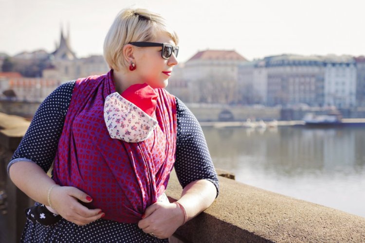 Lenire Amoria červená-fialová - Délka: 4,7m