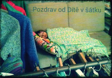 Pohled z Dítě v šátku.cz :)