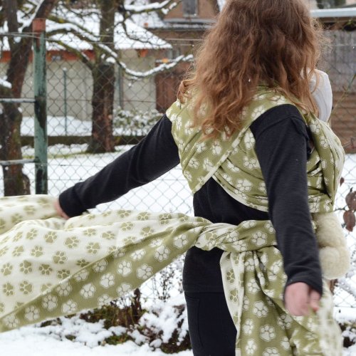 Lenire Paws olive - Délka: 4,7m