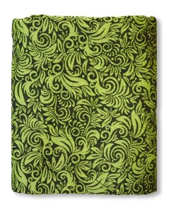 Šátek na nošení dětí Lenire Flora lime green