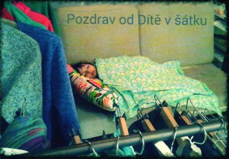 Pohled z Dítě v šátku.cz :)