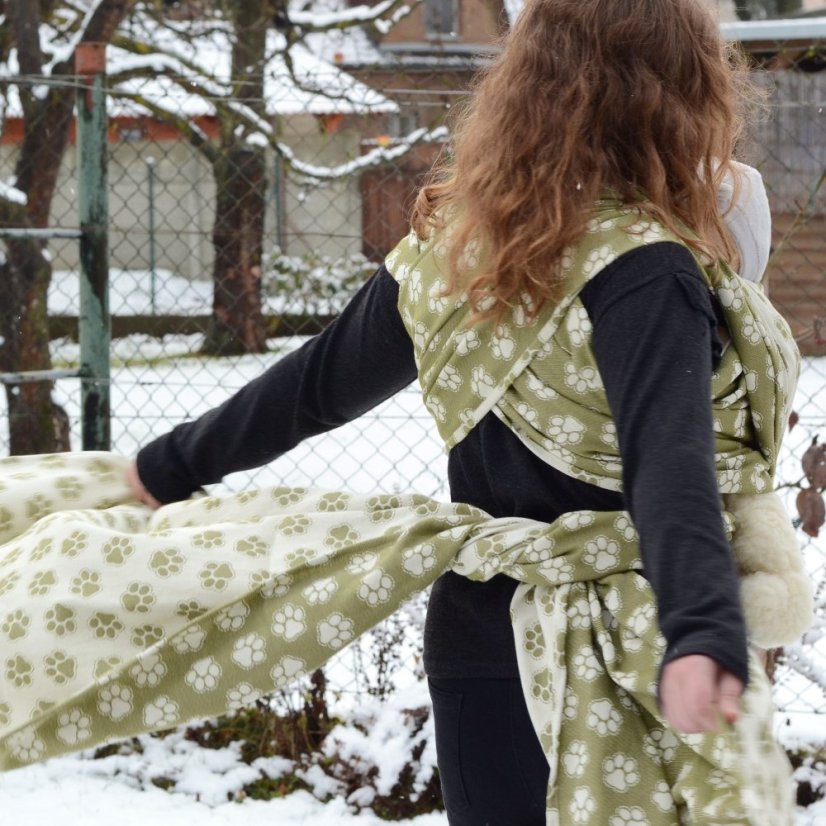 Lenire Paws olive - Délka: 4,7m